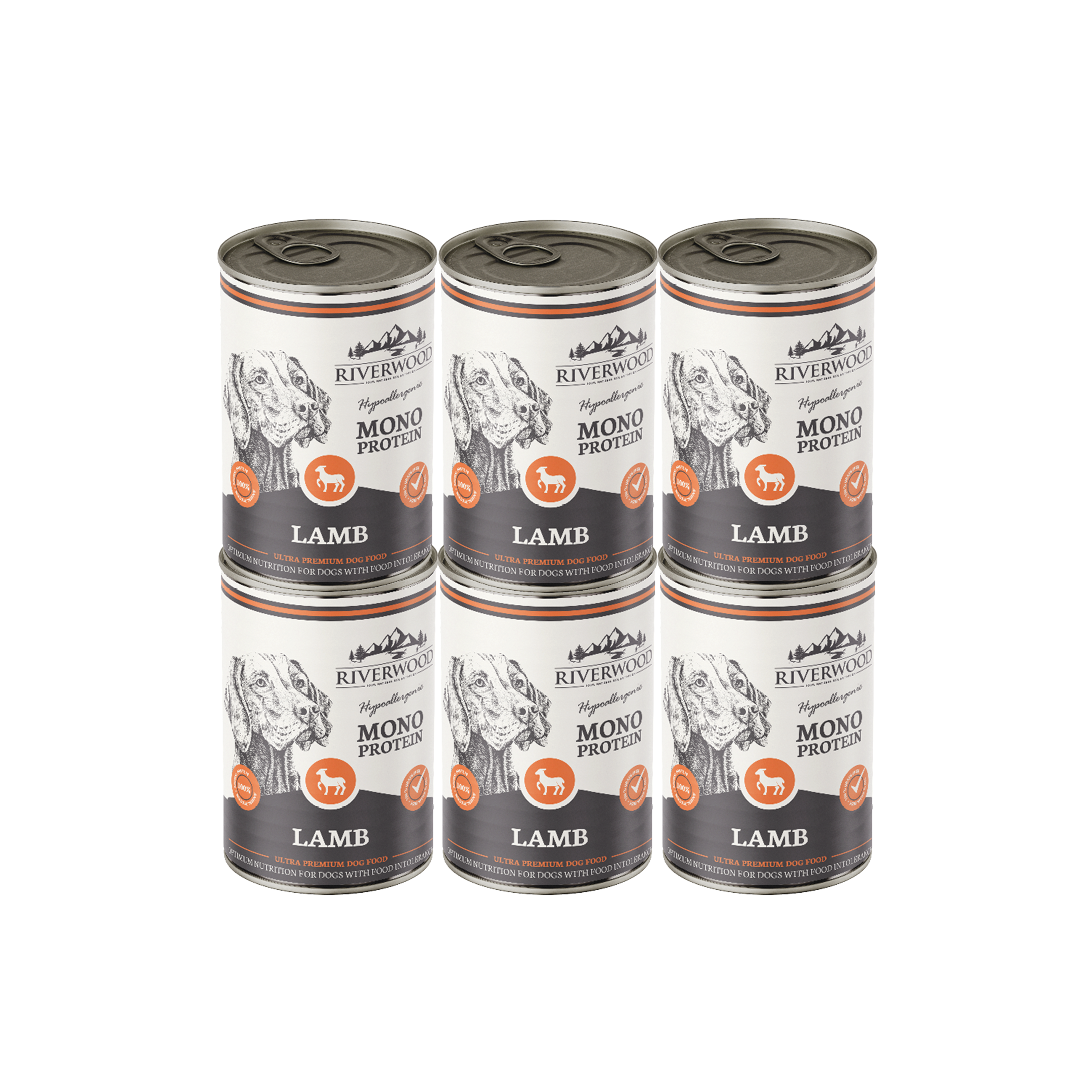 Lamm Mono-Protein 6x400 Gramm