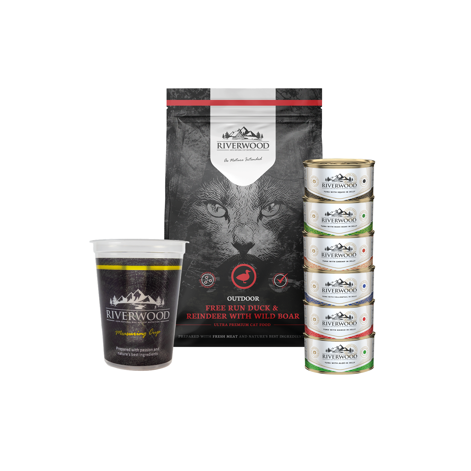 Cat food with meat | Value Pack for Cats | Outdoor XL – Riverwood