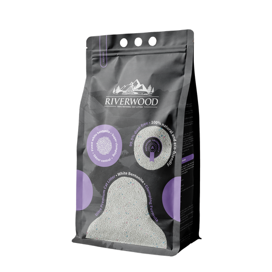 Bentonite Cat Litter | Dust-Free | 12 KG | Lavender