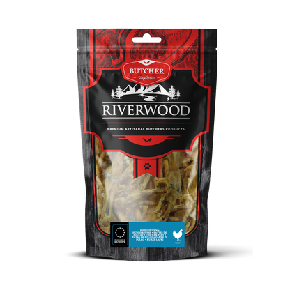 Kausnacks mit Fleisch | getrocknete Hundesnacks | Hähnchenfüße | 200 Gramm