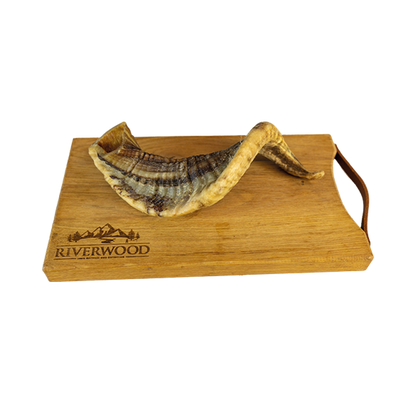 Kausnacks mit Fleisch | getrocknete Hundesnacks | Lammhorn XL | 1 Stück