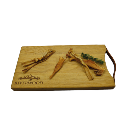 Snacks masticables con carne | snacks secos para perros | Piel de cabeza de cabra | 150 gramos