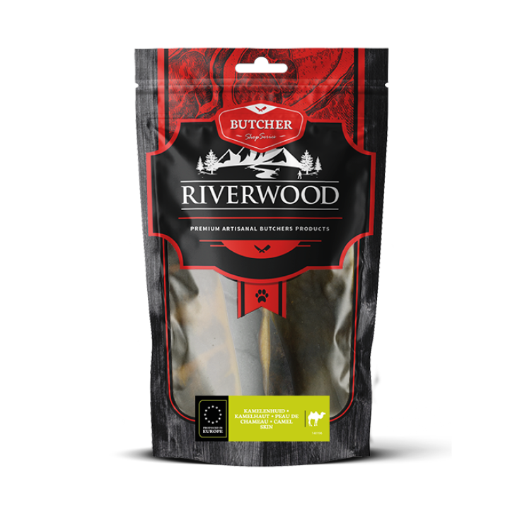 Kauwsnacks met vlees | gedroogde hondensnacks | Kamelenhuid | 200 gram
