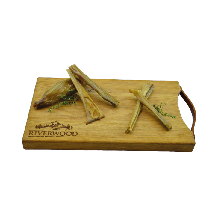 Friandises à mâcher à la viande | snacks secs pour chiens | Peau de lapin | 150 grammes