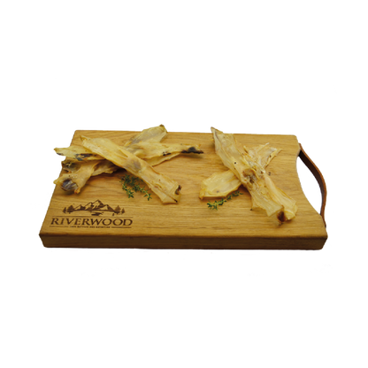 Kausnacks mit Fleisch | getrocknete Hundesnacks | Kaninchenohren ohne Fell | 100 Gramm