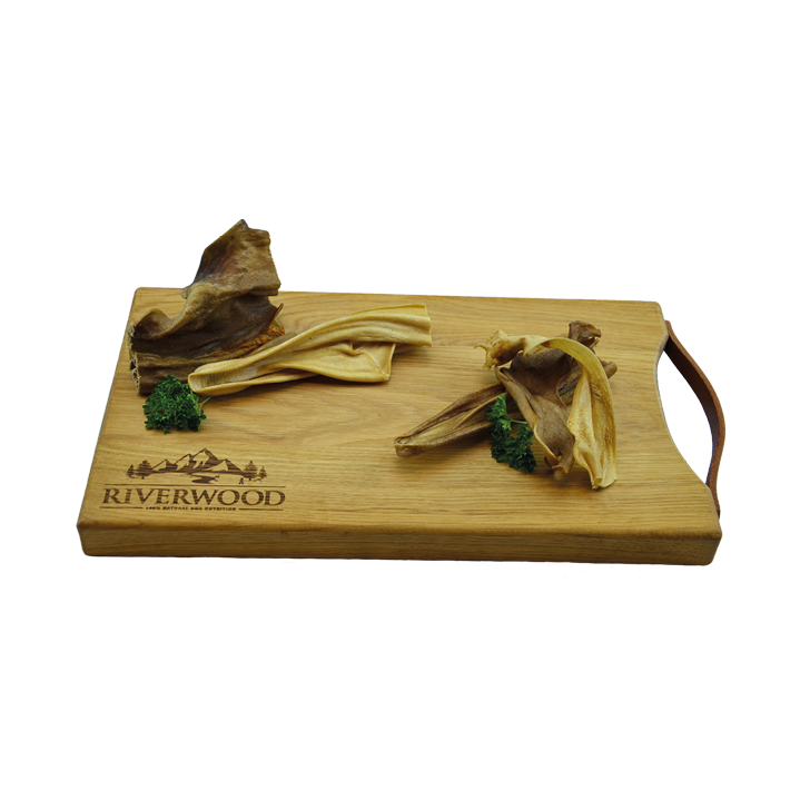 Chew snacks with meat | dried dog snacks | Lamb hide | 100 grams