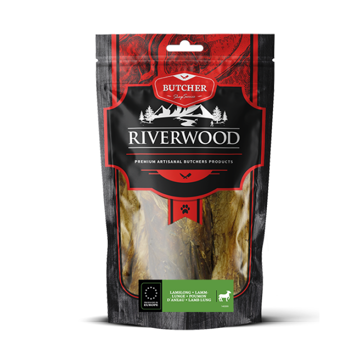 Kauwsnacks met vlees | gedroogde hondensnacks | Lamslong | 100 gram