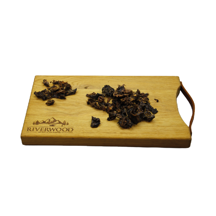 Hondensnacks met vlees | gedroogde hondensnacks | Lamslong Trainers | 100 gram