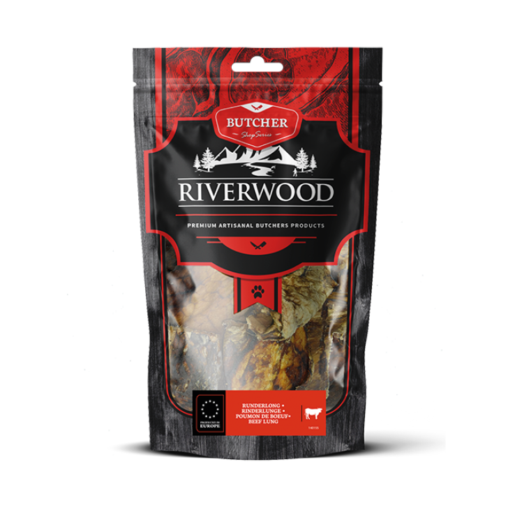 Chew snacks with meat | dried dog snacks | Beef lung | 150 grams