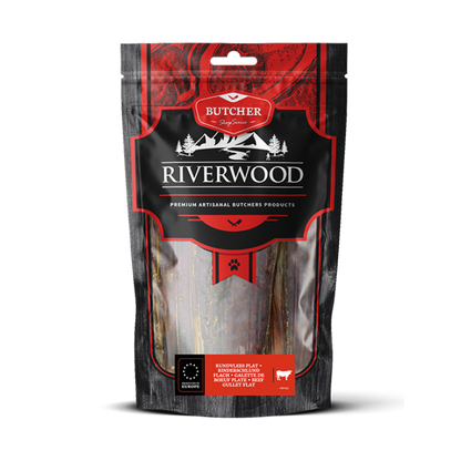 Chew snacks with meat | dried dog snacks | Beef flat | 150 grams