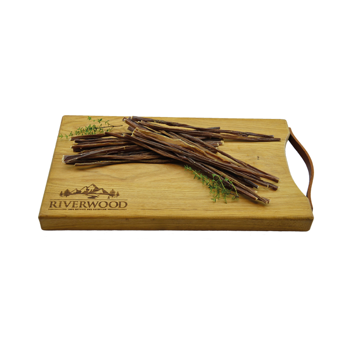 Kauwsnacks met vlees | gedroogde hondensnacks | Varkensspaghetti | 100 gram