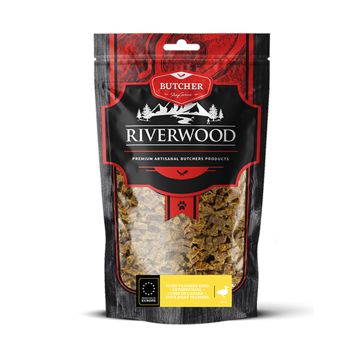 Honden- en kattensnacks met vlees | beloningssnacks | Eend trainers | 150 gram