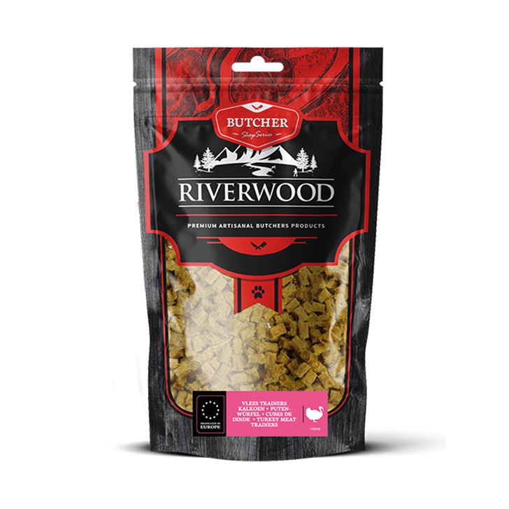 Hund- und Katzensnacks mit Fleisch | Belohnungssnacks | Puten-Trainer | 150 Gramm