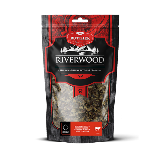 Honden- en kattensnacks met vlees | beloningssnacks | Rund Vleestrainers | 150 gram