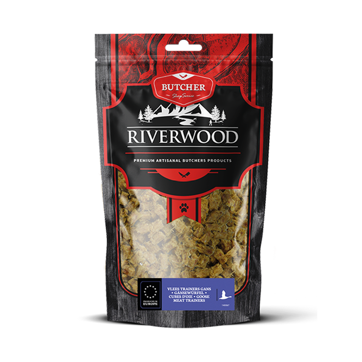 Snacks pour chiens et chats avec viande | friandises récompenses | Entraîneurs de viande d'oie | 150 grammes