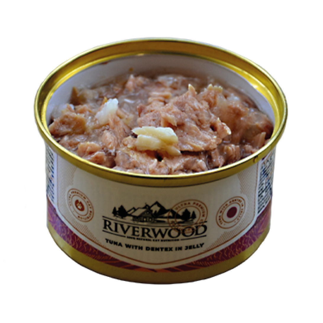 Wet food for Cats with fish | Tuna with Dentex | 85 grams | Caviar for Cats