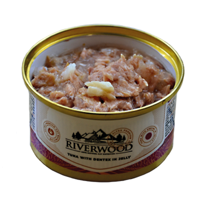Wet food for Cats with fish | Tuna with Dentex | 85 grams | Caviar for Cats