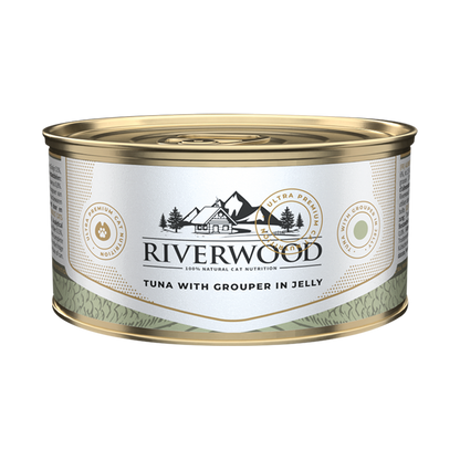 Comida húmeda para gatos con pescado | Atún con sierra | 85 gramos | Caviar para gatos