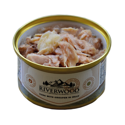 Comida húmeda para gatos con pescado | Atún con sierra | 85 gramos | Caviar para gatos