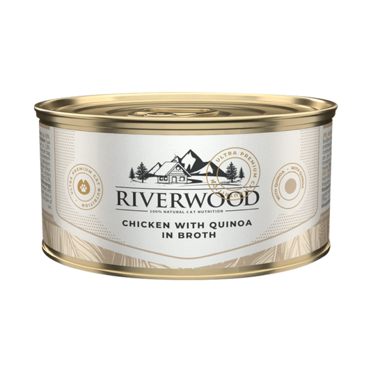 Nassfutter für Katzen | Huhn mit Quinoa in Brühe | 85 gram
