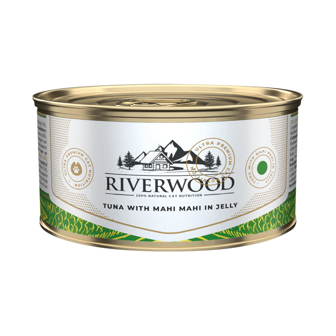 Natvoer voor Katten met vis | Tonijn met Goudmakreel | 85 gram | Caviar for Cats