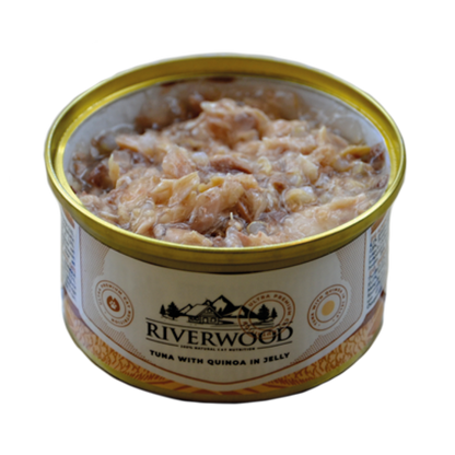 Nourriture humide pour chats au poisson | Thon avec quinoa | 85 grammes | Caviar pour chats