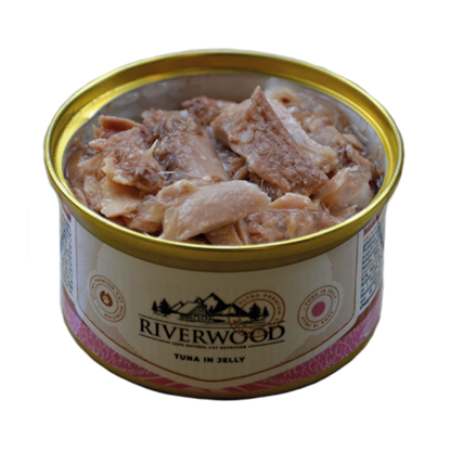Natvoer voor Katten met vis | Tonijn in Gelei | 85 gram | Caviar for Cats