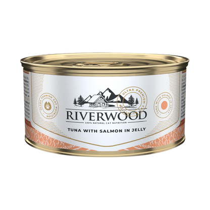 Wet food for Cats with fish | Tuna with Salmon | 85 grams | Caviar for Cats