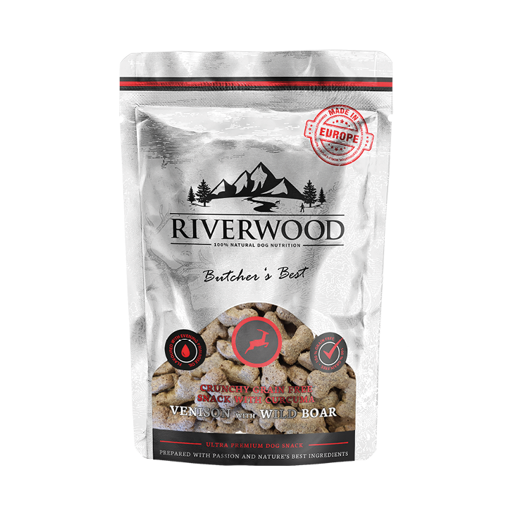 Hondensnacks met vlees | beloningssnacks | Butcher's Best - Hert & Everzwijn | 200 gram