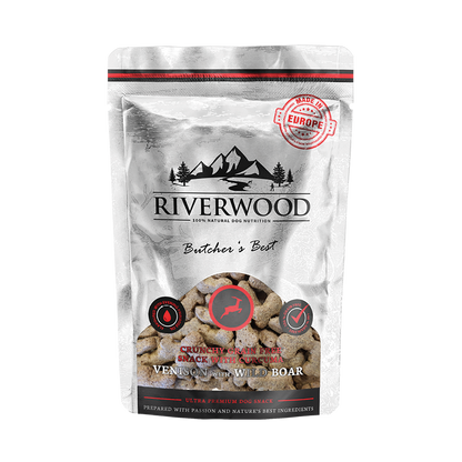 Hondensnacks met vlees | beloningssnacks | Butcher's Best - Hert & Everzwijn | 200 gram