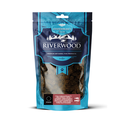 Dog snacks with fish | reward snacks | Mini Cubes Cod with Lobster | 125 grams