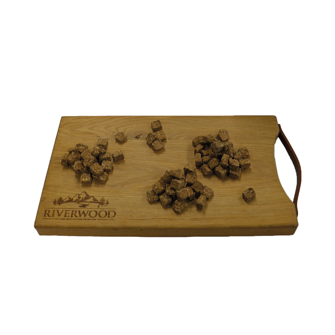 Dog snacks with fish | reward snacks | Mini Cubes Cod with Tuna | 125 grams