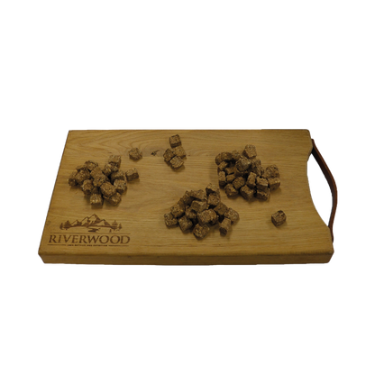 Dog snacks with fish | reward snacks | Mini Cubes Cod with Tuna | 125 grams