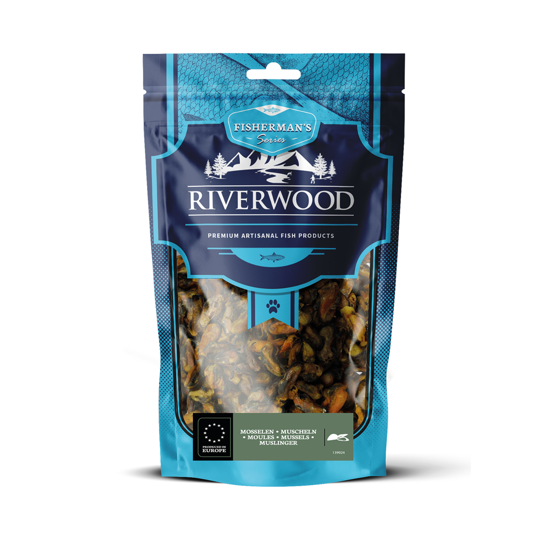 Hondensnacks met vis | gedroogde hondensnacks | Mosselen | 100 gram