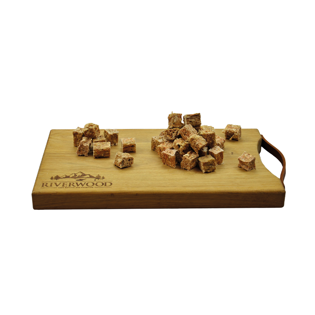 Kauwsnacks met vis | gedroogde hondensnacks | Roodbaars bites | 200 gram