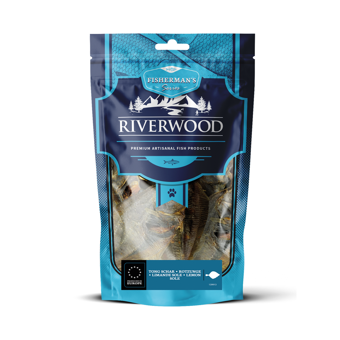 Chew snacks with fish | dried dog snacks | Plaice | 250 grams