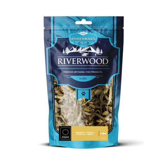 Kauwsnacks met vis | gedroogde honden- en kattensnacks | Spiering | 60 gram