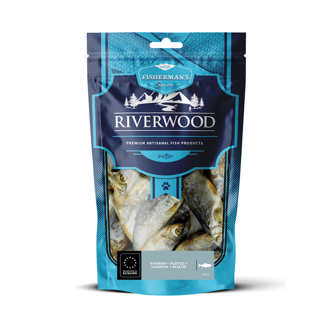 Chew snacks with fish | dried dog snacks | Roach | 150 grams