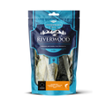 Kausnacks mit Fisch | getrocknete Hundesnacks | Lachshäute 18-22 cm | 150 Gramm