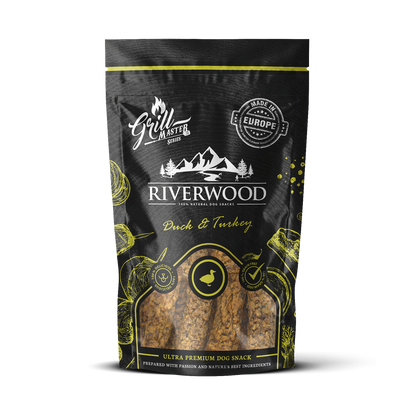 Hondensnacks met vlees | beloningssnacks | Grillmaster Eend & Kalkoen | 100 gram