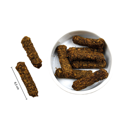 Snacks para perros con carne | snacks de recompensa | Grillmaster Ciervo y pavo | 100 gramos