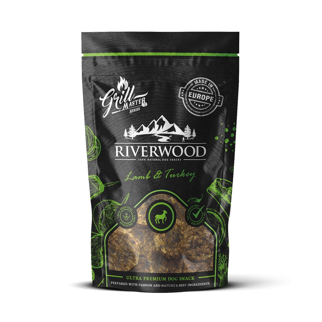 Hundesnacks mit Fleisch | Belohnungssnacks | Grillmaster Lamm & Pute | 100 Gramm