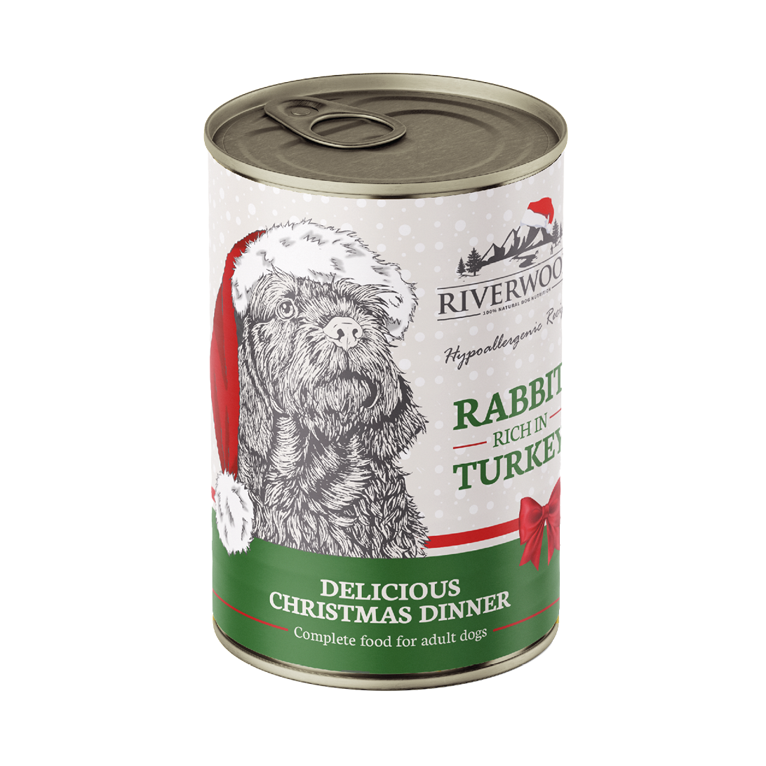 Riverwood lote navideño para perros | Cena de Navidad