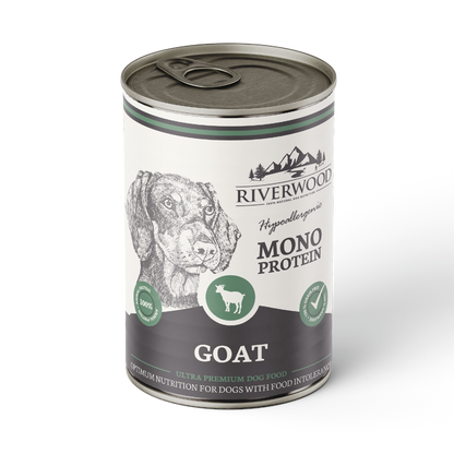 Wet food with meat | wet food | Goat mono protein | 400 grams