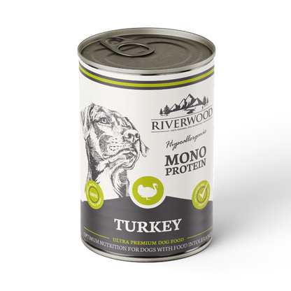 Wet food with meat | wet food | Turkey mono protein | 400 grams