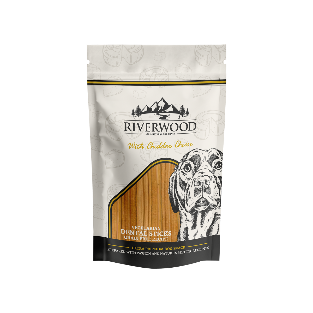 Dental sticks voor honden | Cheddar kaas | 250 gram