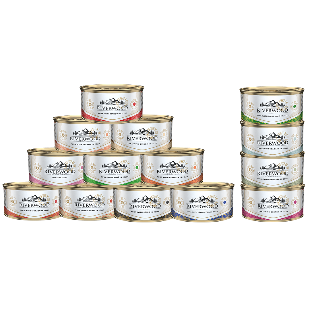 Riverwood Caviar for Cats cans2