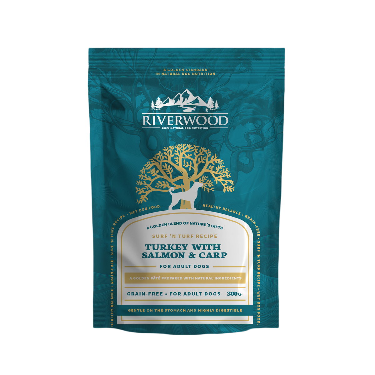 Riverwood Dog Pouches - Salmon