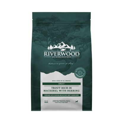 Dry dog food with meat | kibble | Trout & Mackerel with Herring