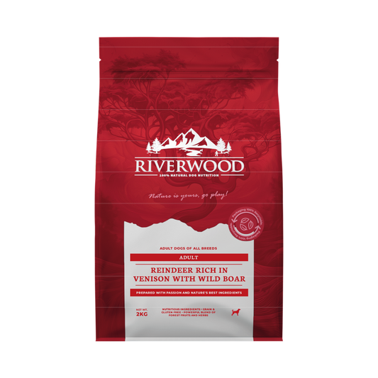 Dry dog food with meat | kibble | Reindeer & Deer with Wild Boar